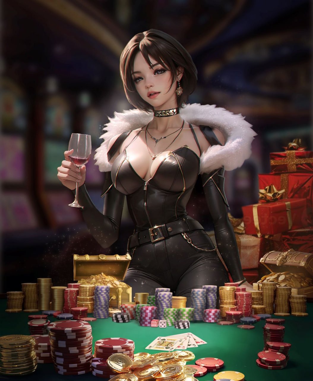 Bàn Baccarat và Roulette live casino chuyên nghiệp tại atrungroi